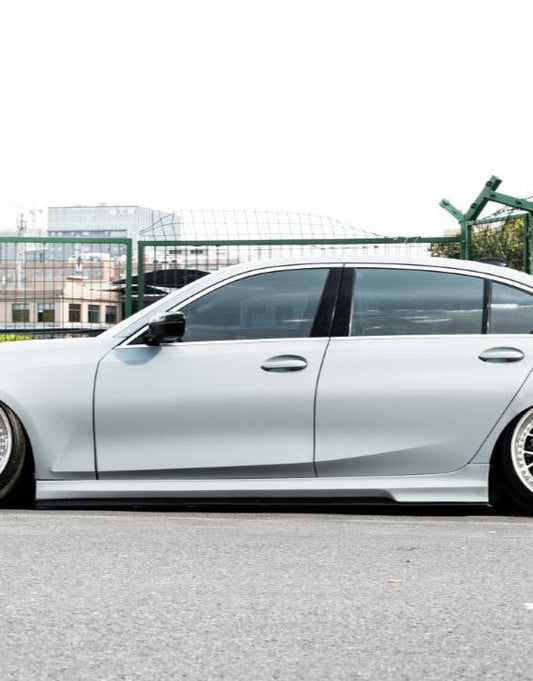 BMW 3 Series M340i 330i G20 (Fits Both Pre-LCI & LCI) 2019-ON with Aftermarket Parts - Side Skirts PP from Yofer.co
