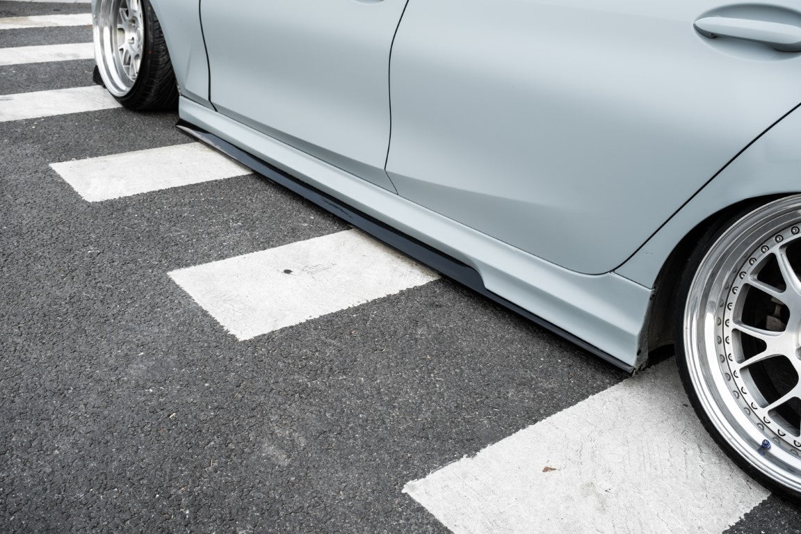 BMW 3 Series M340i 330i G20 (Fits Both Pre-LCI & LCI) 2019-ON with Aftermarket Parts - Side Skirts PP from Yofer.co