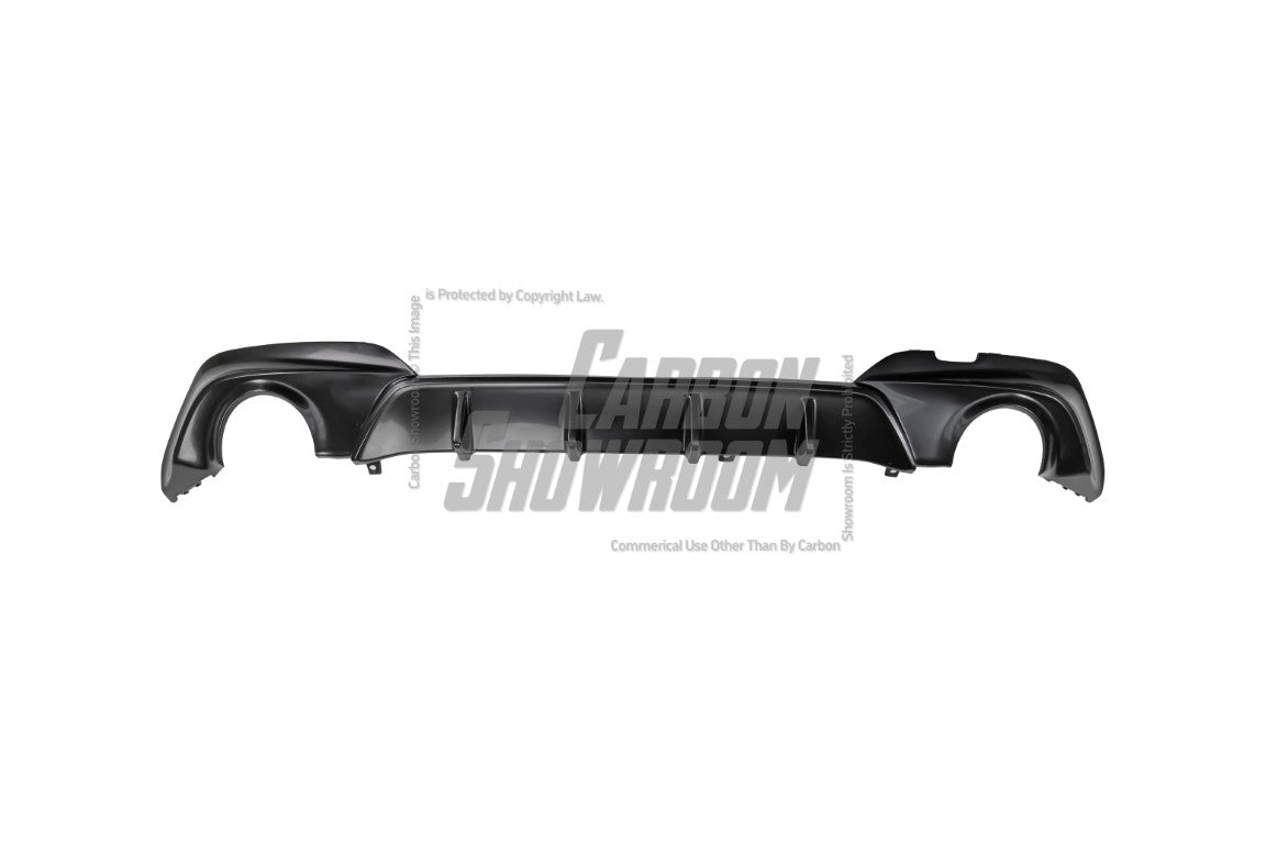 BMW 3 Series 330i (With M-Package Bumper, does not fit base model) G20 G21 Pre-LCI 2019 2020 2021 2022 with Aftermarket Parts - V2 Style Rear Diffuser ABS from Yofer.co