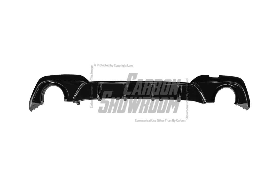 BMW 3 Series 330i (With M-Package Bumper, does not fit base model) G20 G21 Pre-LCI 2019 2020 2021 2022 with Aftermarket Parts - V2 Style Rear Diffuser ABS from Yofer.co