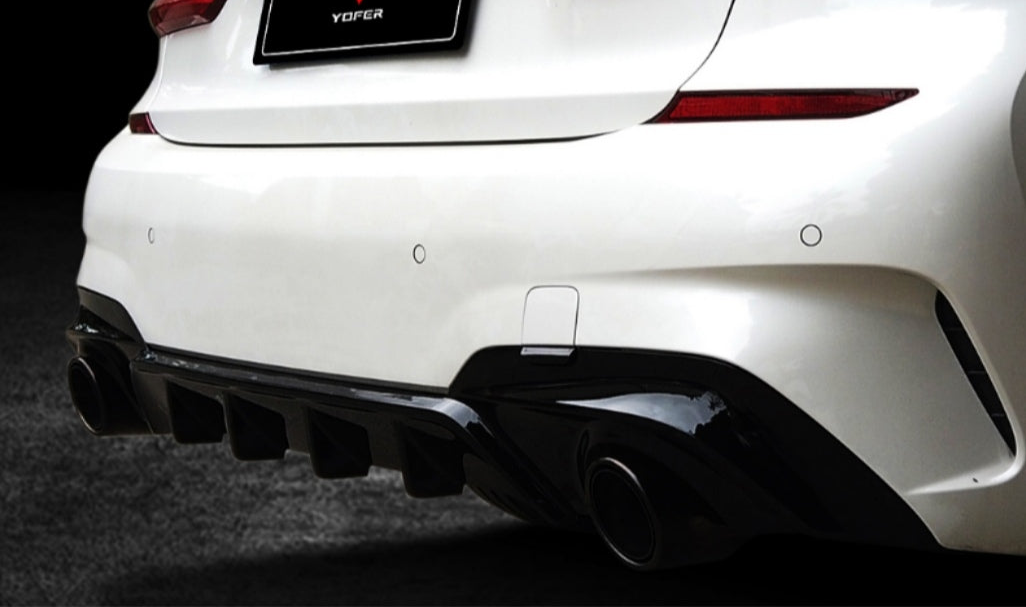 BMW 3 Series M340i 330i G20 G21 Pre-LCI 2019 2020 2021 2022 with Aftermarket Parts - Package B PP Polypropylene & ABS from Yofer.co