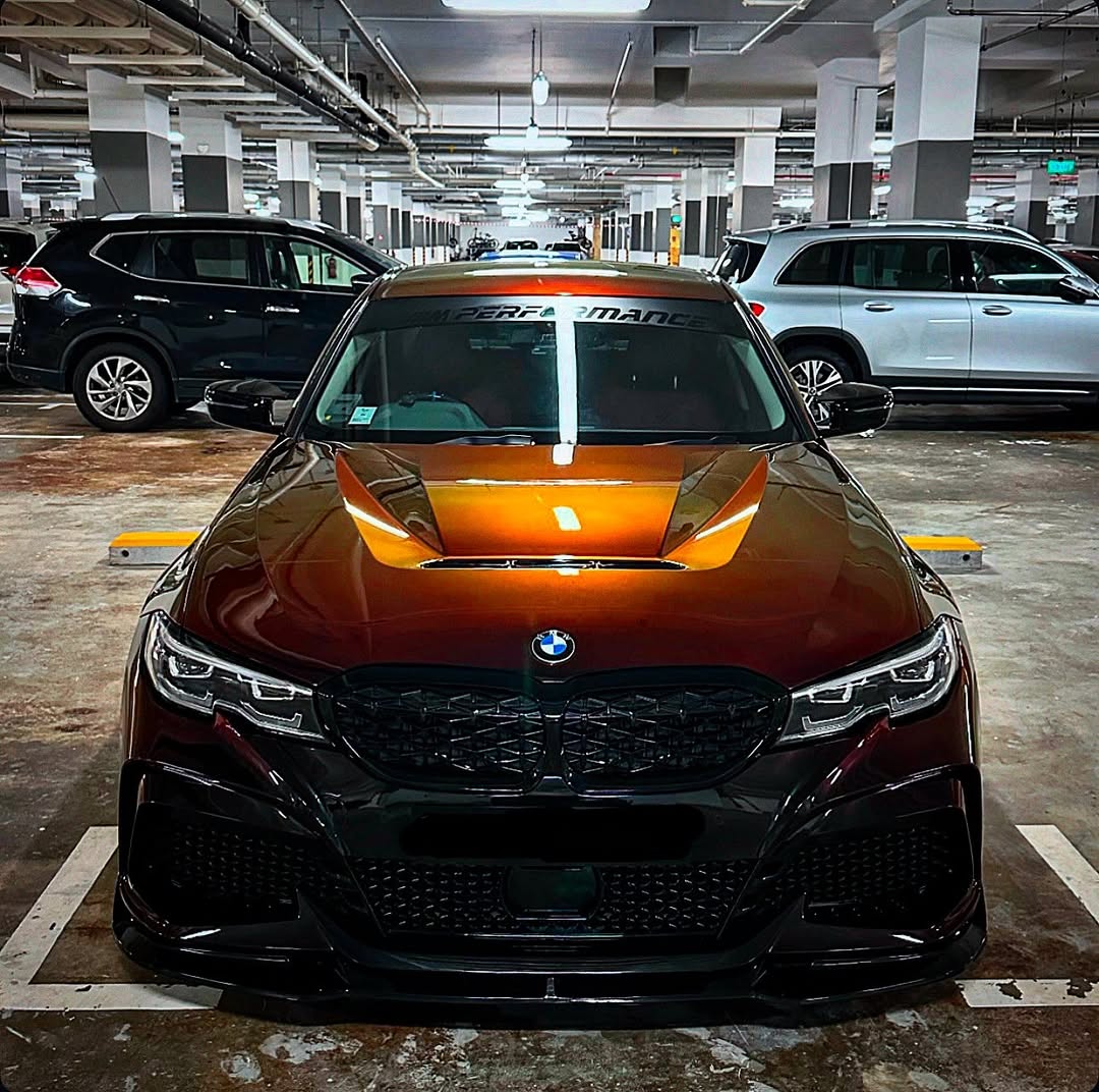 BMW 3 Series M340i 330i G20 G21 Pre-LCI 2019 2010 2021 2022 with Aftermarket Parts - Front Bumper & Lip PP from Yofer.co