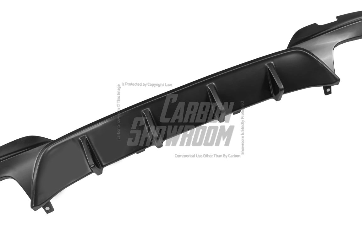 BMW 3 Series M340i 330i (With M-Package Bumper, does not fit base model) G20 G21 Pre-LCI 2019 2020 2021 2022 with Aftermarket Parts - V1 Style Rear Diffuser & Lower Splitters PP from Yofer.co