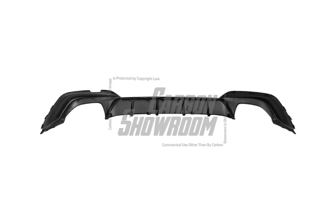 BMW 3 Series M340i 330i (With M-Package Bumper, does not fit base model) G20 G21 Pre-LCI 2019 2020 2021 2022 with Aftermarket Parts - V1 Style Rear Diffuser & Lower Splitters PP from Yofer.co