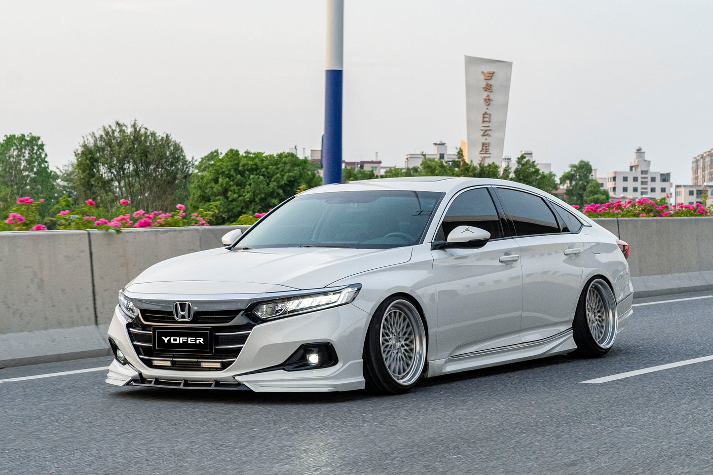 Honda Accord 10.5th Gen facelift 2021 2022 with Aftermarket Parts - Package A PP Polypropylene & ABS from Yofer.co
