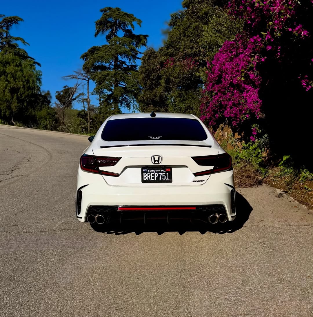 Honda Accord 10th 10.5th Gen 2018-2022 with Aftermarket Parts - Rear Bumper PP from Yofer.co
