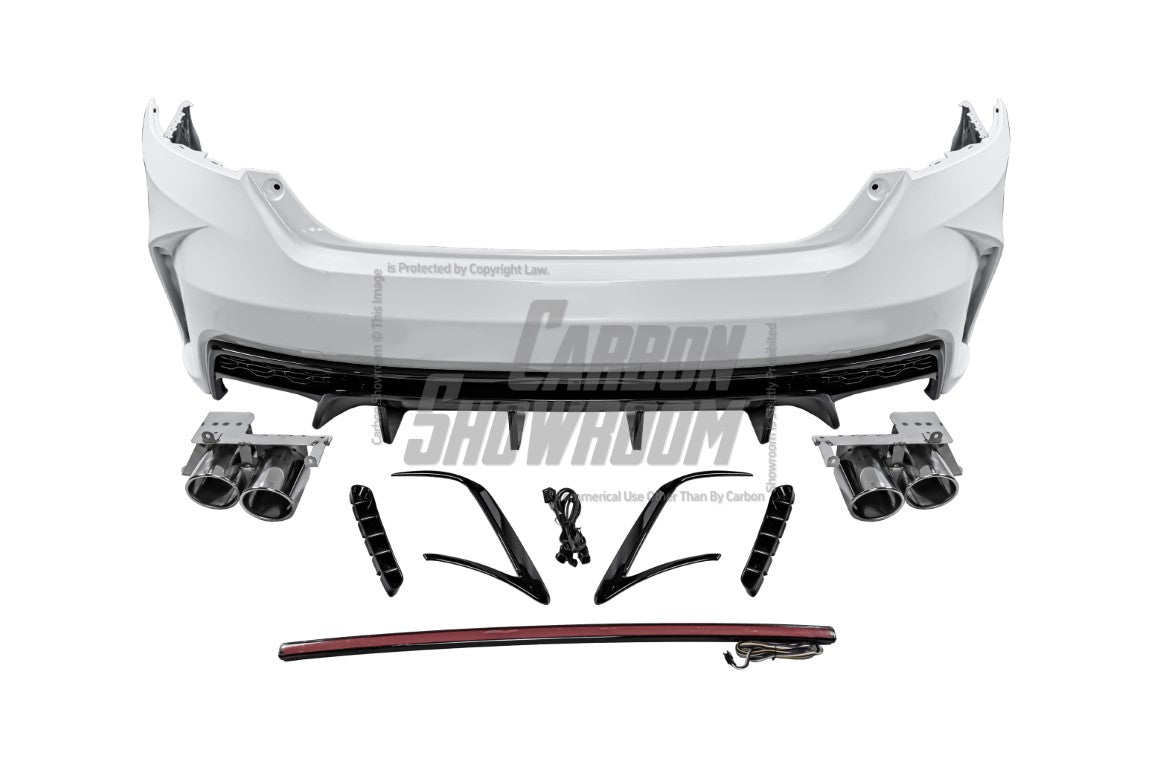 Honda Accord 10th 10.5th Gen 2018-2022 with Aftermarket Parts - Rear Bumper PP from Yofer.co