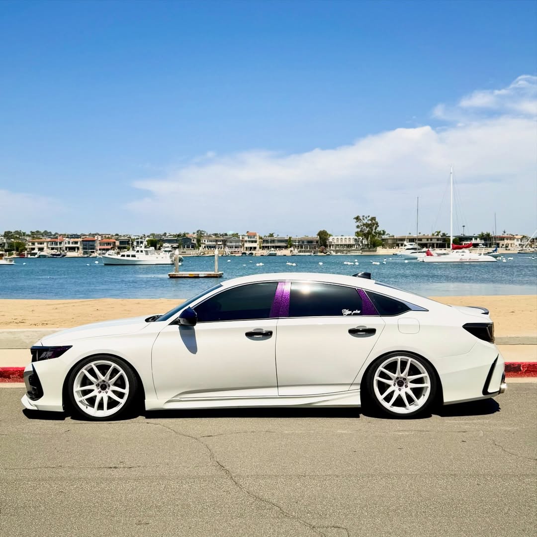 Honda Accord 10th 10.5th Gen 2018-2022 with Aftermarket Parts - Side Skirts PP from Yofer.co