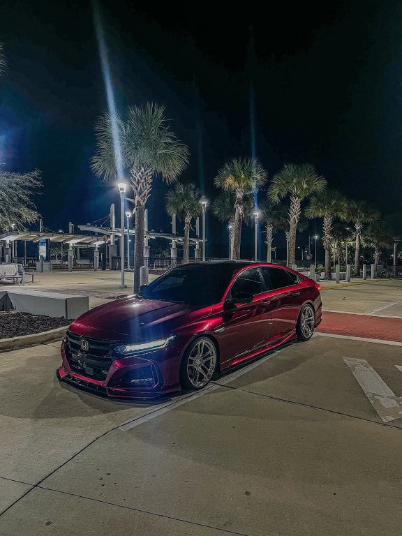 Honda Accord 10th 10.5th Gen 2018-2022 with Aftermarket Parts - Side Skirts PP from Yofer.co