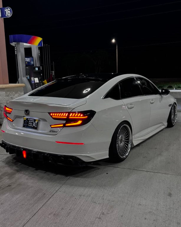 Honda Accord 10th 10.5th Gen 2018-2022 with Aftermarket Parts - Side Skirts PP from Yofer.co