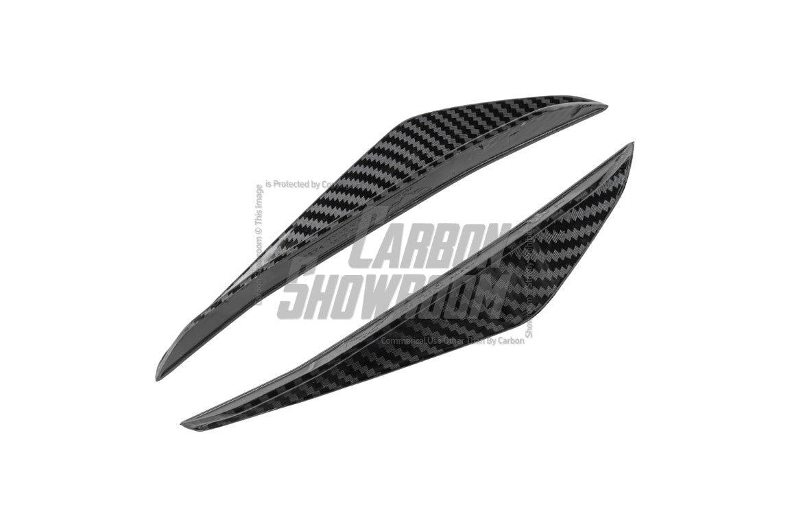 Honda Accord 10th 10.5th Gen 2018-2022 with Aftermarket Parts - Front Bumper Canards ABS from Yofer.co