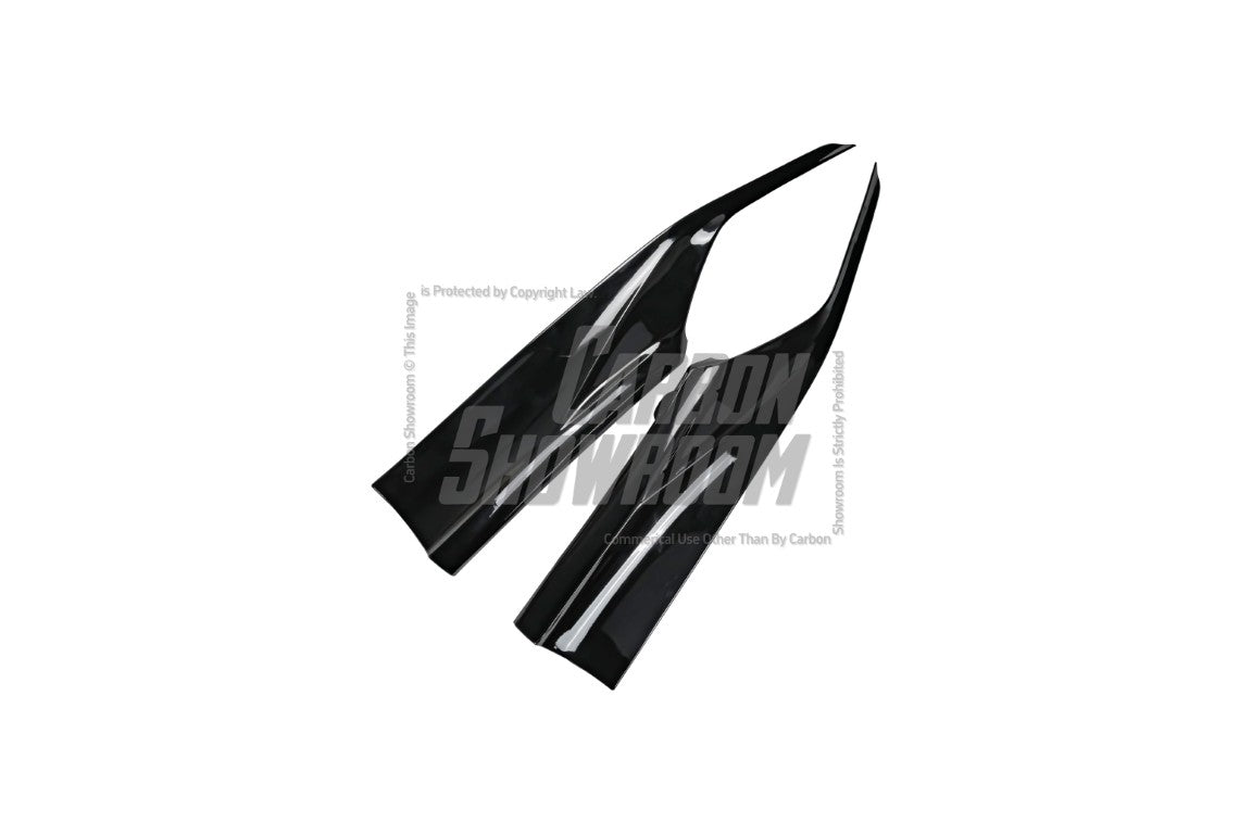 Honda Accord 10th 10.5th Gen 2018-2022 with Aftermarket Parts - V1 Style Rear Diffuser & Rear Canards PP from Yofer.co