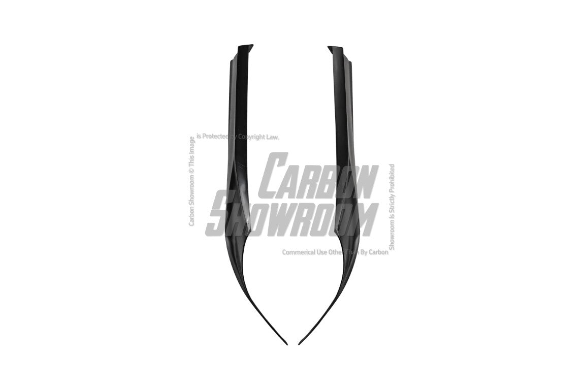 Honda Accord 10th 10.5th Gen 2018-2022 with Aftermarket Parts - V2 Style Rear Diffuser & Rear Canards PP from Yofer.co