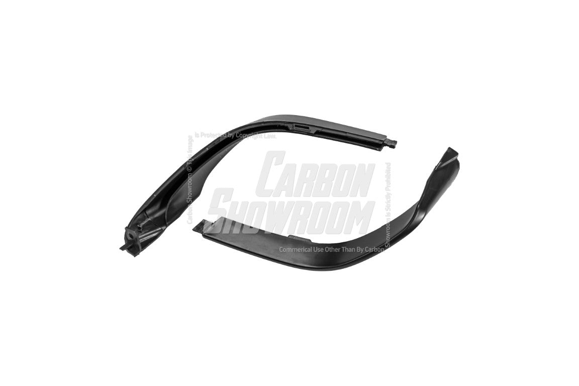 Honda Accord 10th 10.5th Gen 2018-2022 with Aftermarket Parts - V2 Style Rear Diffuser & Rear Canards PP from Yofer.co