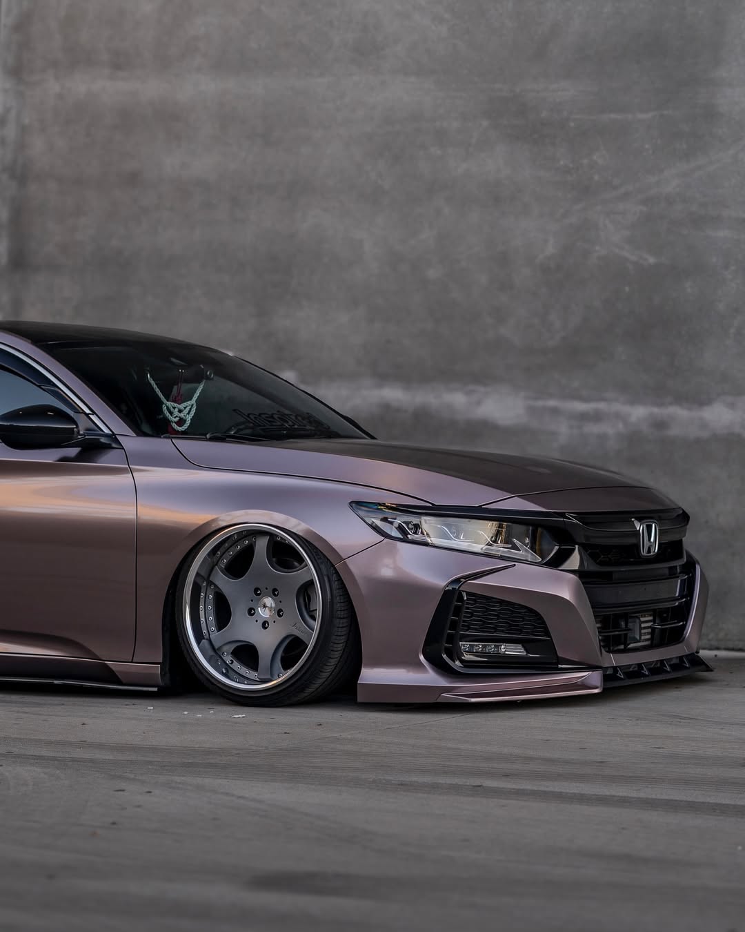 Honda Accord 10th Gen Pre-facelift 2018-2020 with Aftermarket Parts - Front Bumper PP from Yofer.co