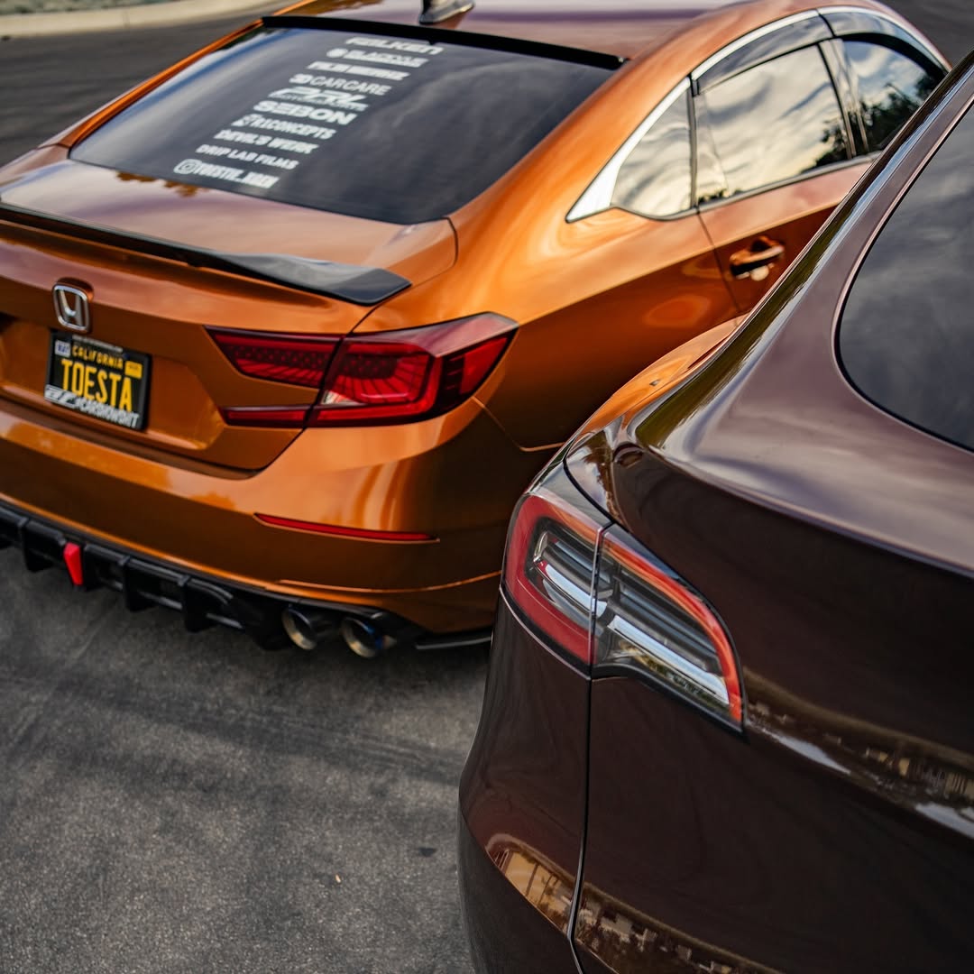 Yofer.co V2 Rear Diffuser & Canards for Honda Accord 10th 10.5th Gen PP Polypropylene