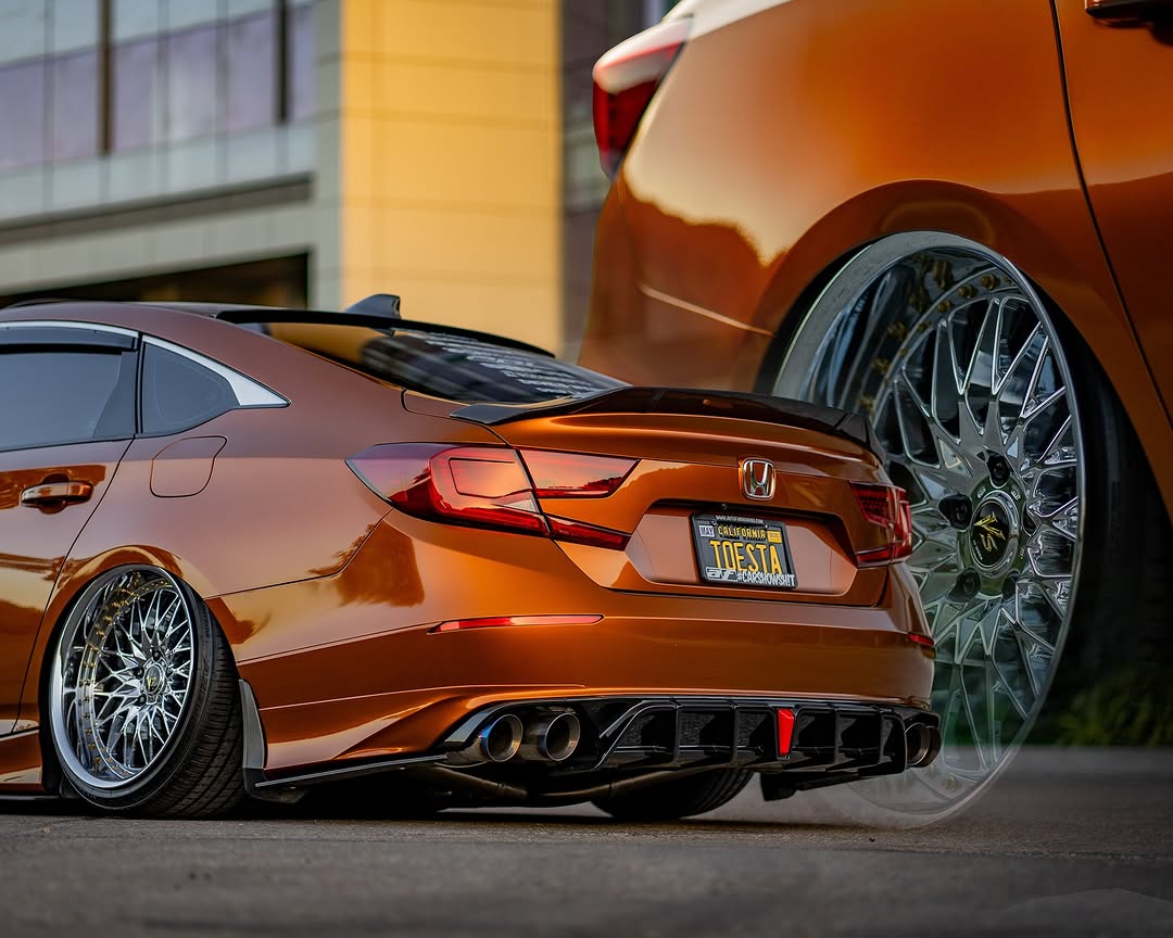 Yofer.co V2 Rear Diffuser & Canards for Honda Accord 10th 10.5th Gen PP Polypropylene
