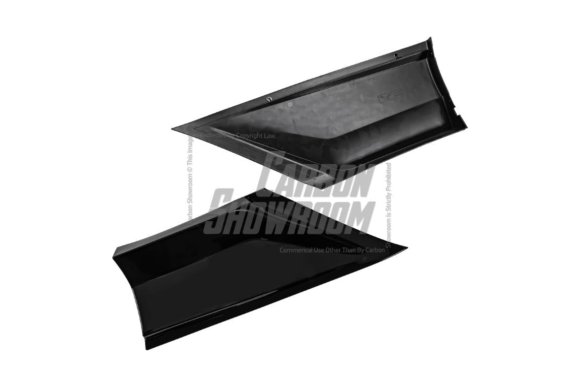 Honda Accord 10th 10.5th Gen 2018-2022 with Aftermarket Parts - V2 Style Rear Diffuser & Rear Canards PP from Yofer.co
