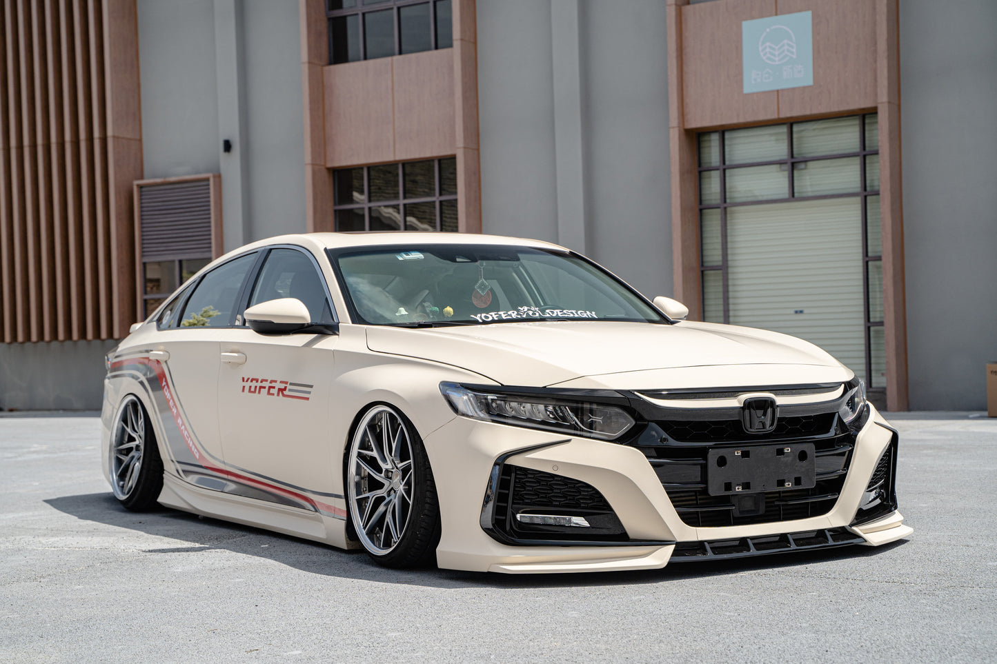 Honda Accord 10th Gen Pre-facelift 2018 2019 2020 with Aftermarket Parts - Package A PP Polypropylene & ABS from Yofer.co