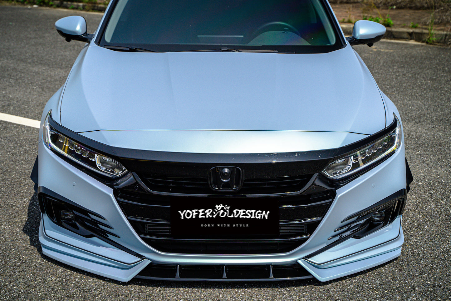 Honda Accord 10.5th Gen facelift 2021 2022 with Aftermarket Parts - Package A PP Polypropylene & ABS from Yofer.co