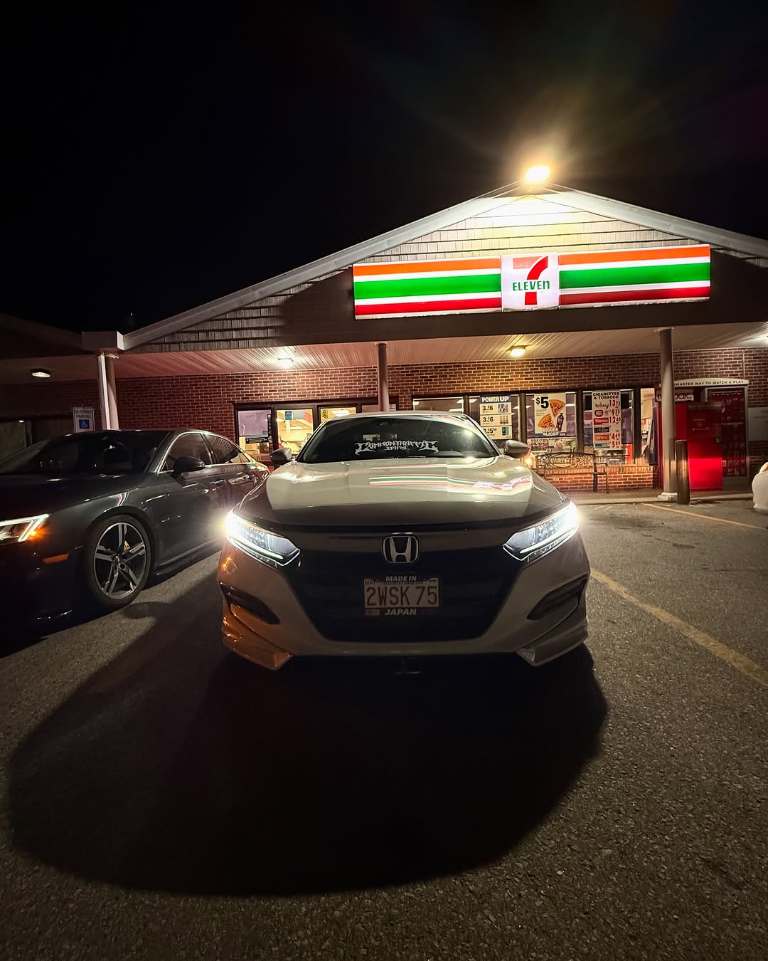 Honda Accord 10th Gen Pre-facelift 2018-2020 with Aftermarket Parts - Front Lip PP from Yofer.co