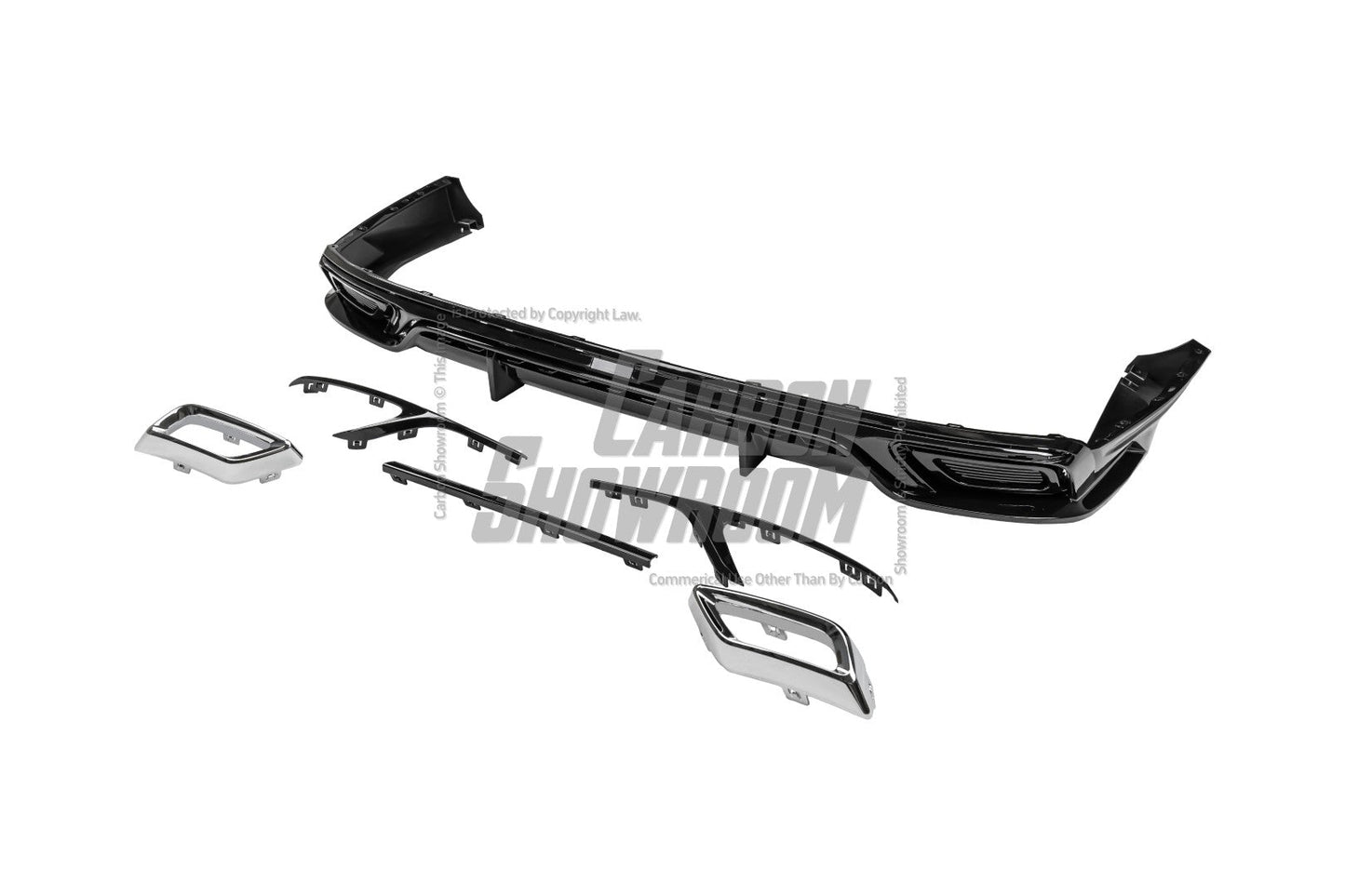 Honda Accord 11th Gen CY1 CY2 2023 2024 with Aftermarket Parts - Rear Diffuser PP from Yofer.co