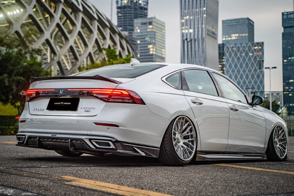 Honda Accord 11th Gen CY1 CY2 2023 2024 with Aftermarket Parts - Rear Diffuser PP from Yofer.co