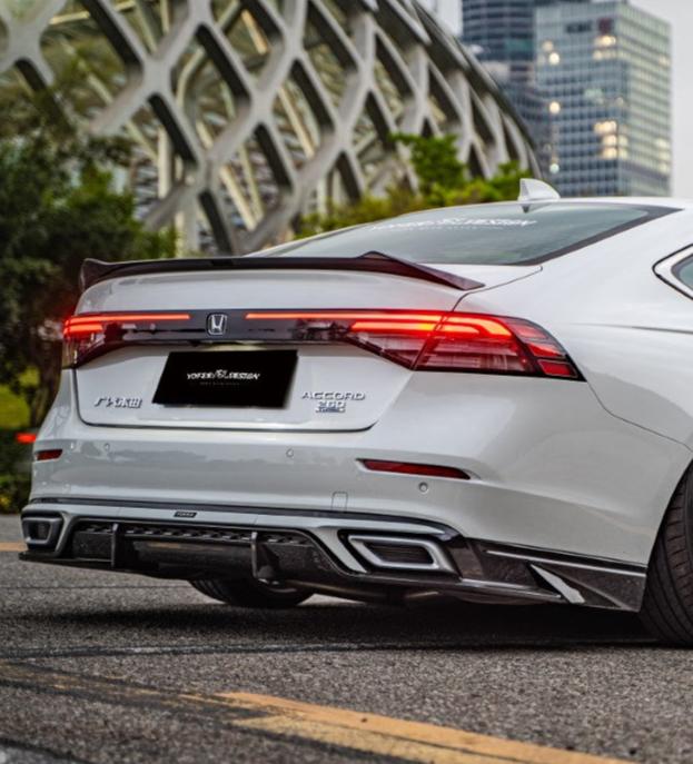 Honda Accord 11th Gen CY1 CY2 2023 2024 with Aftermarket Parts - Rear Diffuser PP from Yofer.co