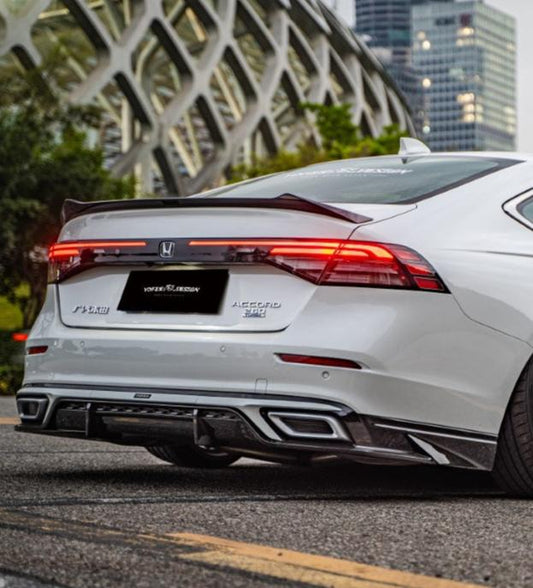 Honda Accord 11th Gen CY1 CY2 2023 2024 with Aftermarket Parts - Rear Diffuser PP from Yofer.co