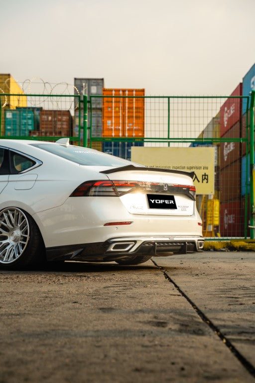 Honda Accord 11th Gen CY1 CY2 2023 2024 with Aftermarket Parts - Rear Lip Spoiler ABS from Yofer.co