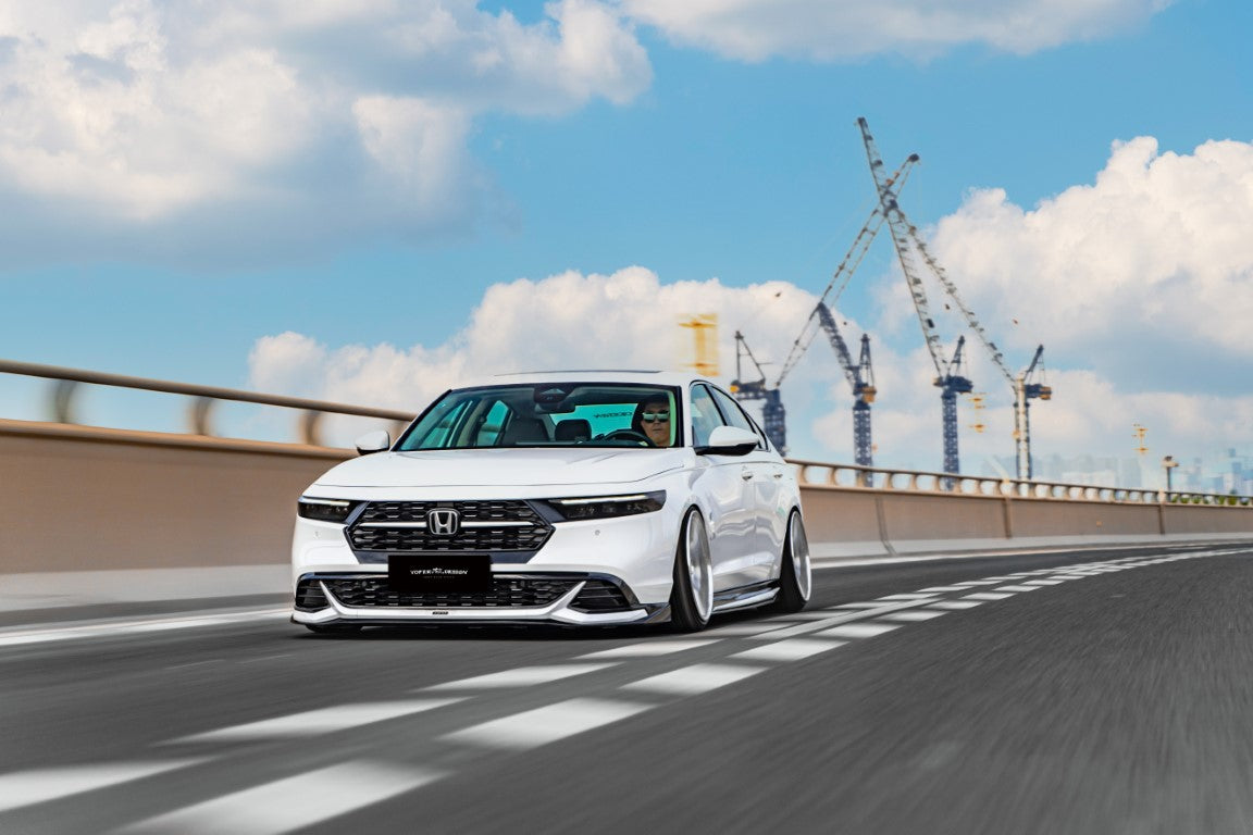 Honda Accord 11th Gen CY1 CY2 2023 2024 with Aftermarket Parts - Front Lip PP from Yofer.co