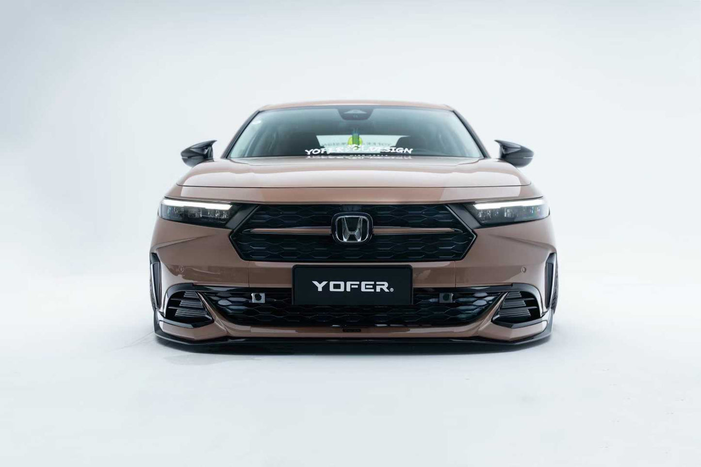 Honda Accord 11th Gen CY1 CY2 2023 2024 with Aftermarket Parts - Front Lip PP from Yofer.co