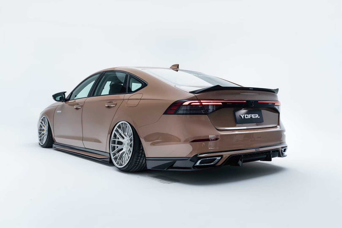 Honda Accord 11th Gen CY1 CY2 2023 2024 with Aftermarket Parts - Rear Lip Spoiler ABS from Yofer.co