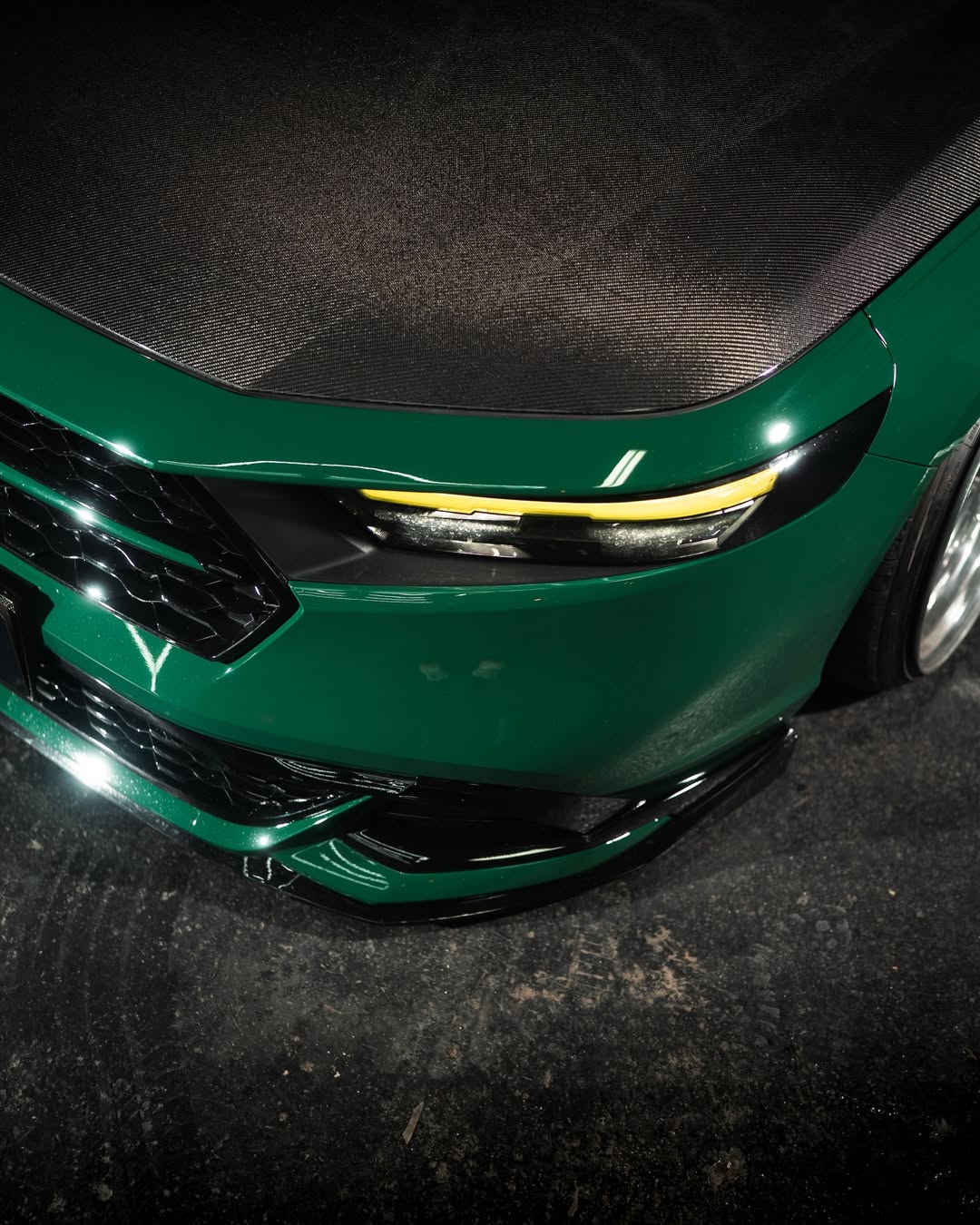 Honda Accord 11th Gen CY1 CY2 2023 2024 with Aftermarket Parts - Front Kidney Grill ABS from Yofer.co