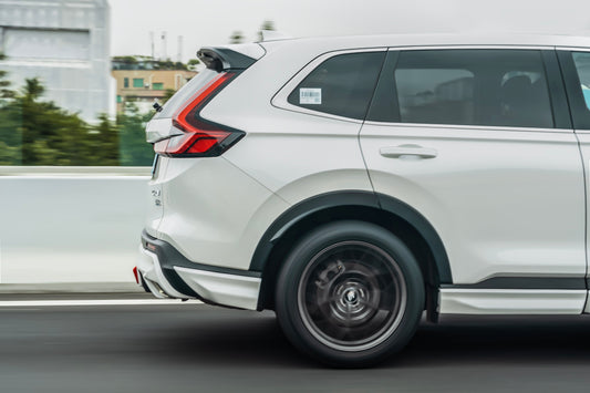 Honda CR-V 6th Gen 2023 2024 with Aftermarket Parts - Rear Canards & Diffuser PP from Yofer.co