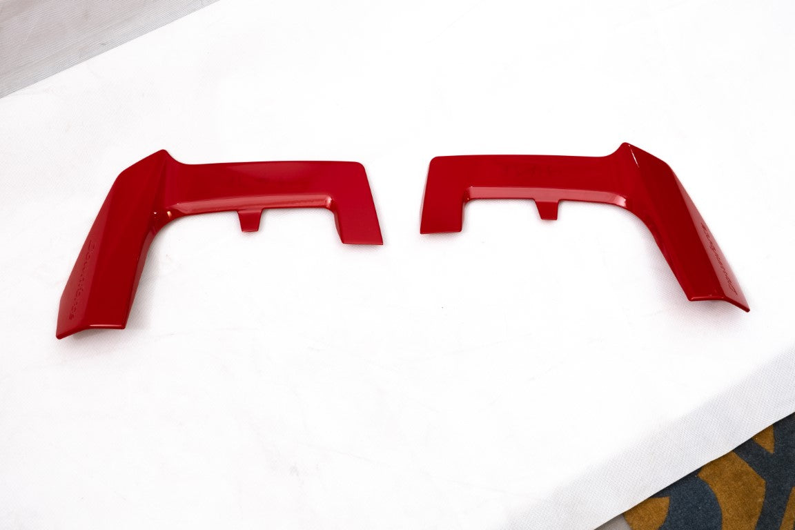 Honda Civic 10th Gen FK7 2017-2021 with Aftermarket Parts - Rear Roof Spoiler ABS from Yofer.co