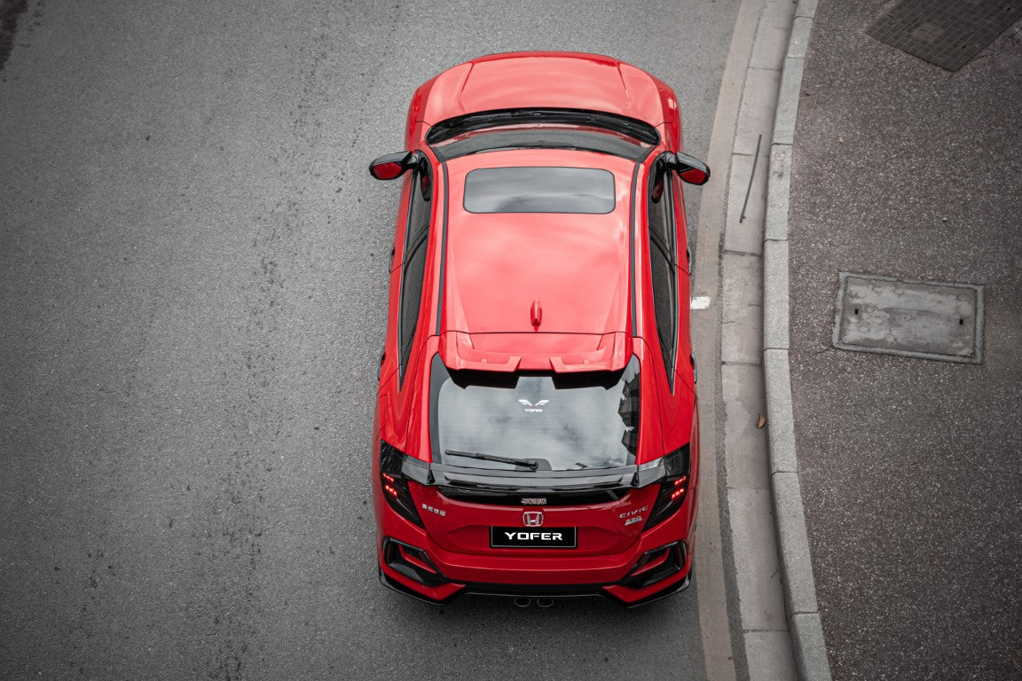 Honda Civic 10th Gen FK7 2017 2018 2019 2020 2021 Hatchback with Aftermarket Parts - Package A ABS from Yofer.co