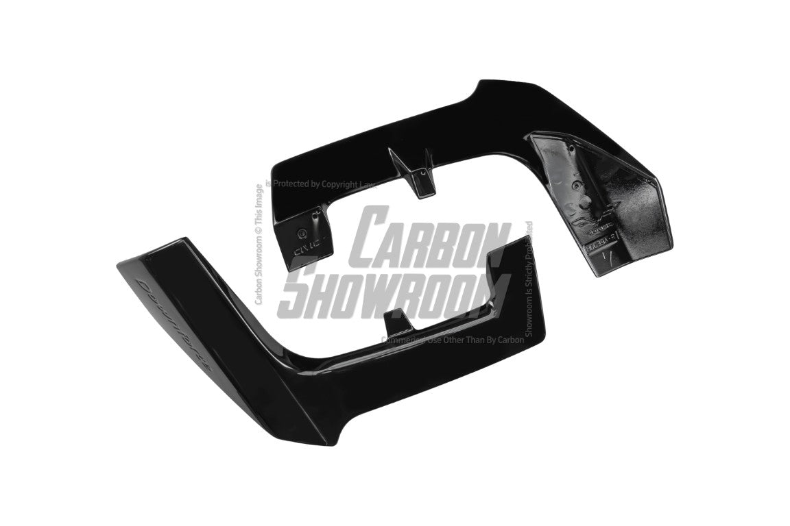 Honda Civic 10th Gen FK7 2017-2021 with Aftermarket Parts - Rear Roof Spoiler ABS from Yofer.co