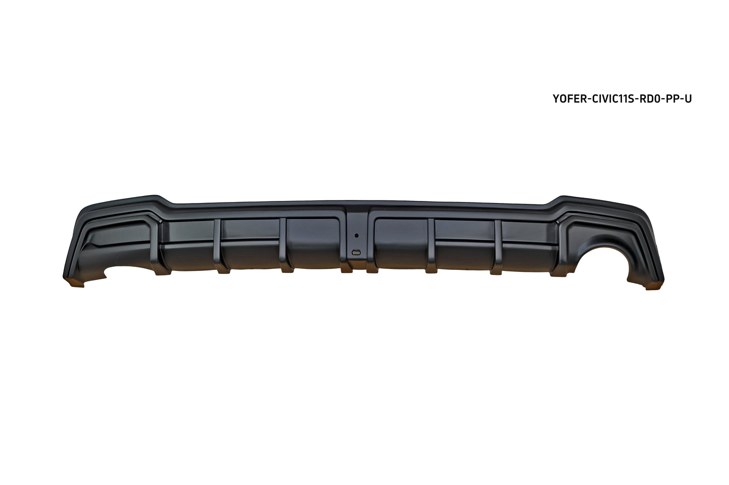 Honda Civic 11th Gen FE1 FE2 FE4 2022-ON with Aftermarket Parts - Rear Diffuser & Canards PP from Yofer.co