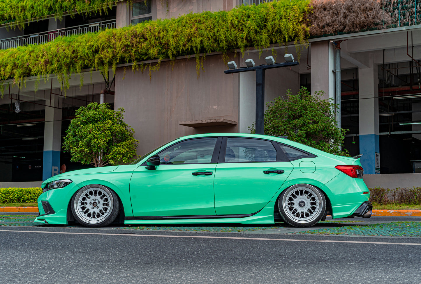 Honda Civic 11th Gen FE1 FE2 FE4 2022-ON Sedan with Aftermarket Parts - Package A PP Polypropylene & ABS from Yofer.co