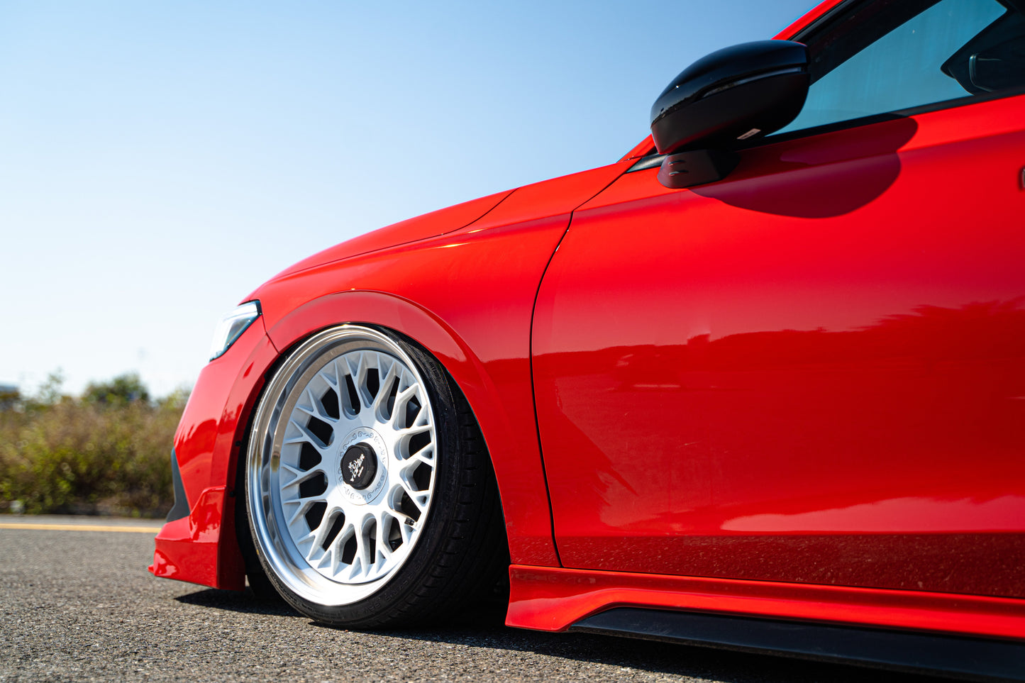 Honda Civic 11th Gen FE1 FE2 FE4 2022-ON Sedan with Aftermarket Parts - Package A PP Polypropylene & ABS from Yofer.co