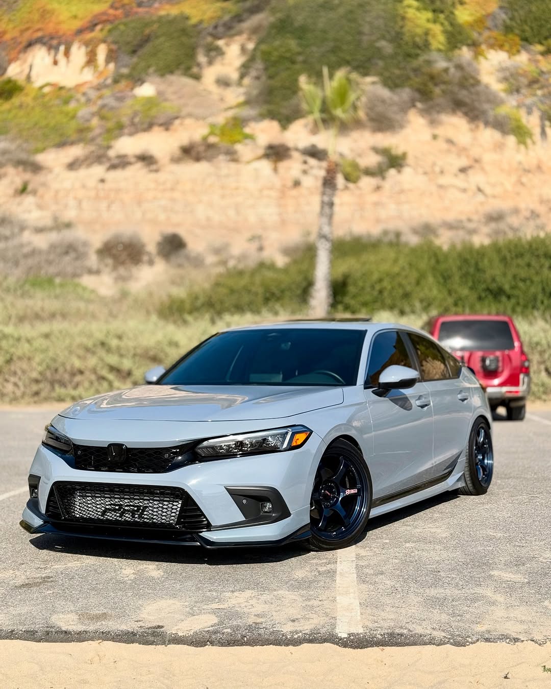 Honda Civic 11th Gen FE1 FE2 FE4 2022-ON & Civic 11th Gen FL1 FL2 FL4 2022-ON with Aftermarket Parts - Side Skirts PP from Yofer.co