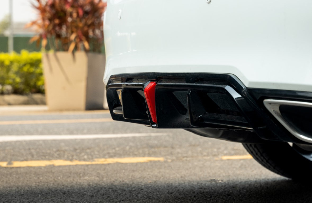 Honda Civic 11th Gen FL1 FL2 FL4 2022-ON with Aftermarket Parts - Rear Diffuser PP from Yofer.co