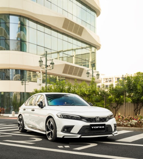Honda Civic 11th Gen FL1 FL2 FL4 2022-ON Hatchback with Aftermarket Parts - Package A PP Polypropylene from Yofer.co