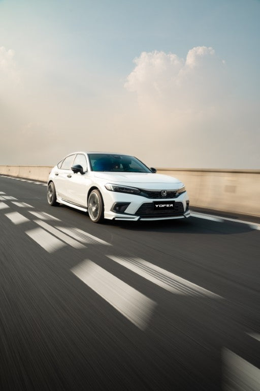 Honda Civic 11th Gen FL1 FL2 FL4 2022-ON Hatchback with Aftermarket Parts - Package A PP Polypropylene from Yofer.co