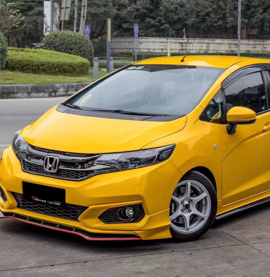 Honda Fit 3rd Gen GK3 GK4 GK5 GK6 GK7 GH7 GP5 GP6 Facelift 2018 2019 2020 with Aftermarket Parts - Full Body Kit PP Polypropylene & ABS from Yofer.co