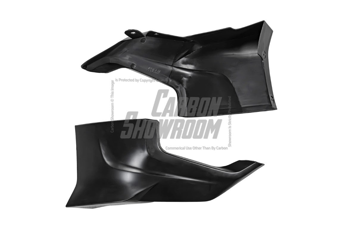 Honda Fit 3rd Gen GK3 GK4 GK5 GK6 GK7 GH7 GP5 GP6 2018 2019 2020 with Aftermarket Parts - Rear Diffuser & Canards PP from Yofer.co