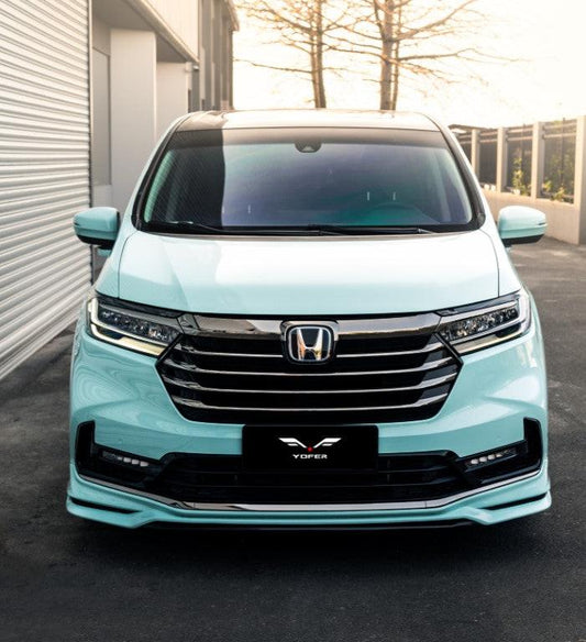 Honda Odyssey EX/EX-L/LX/Sport/Touring/Elite 2021-2024 with Aftermarket Parts - Front Lip PP from Yofer.co