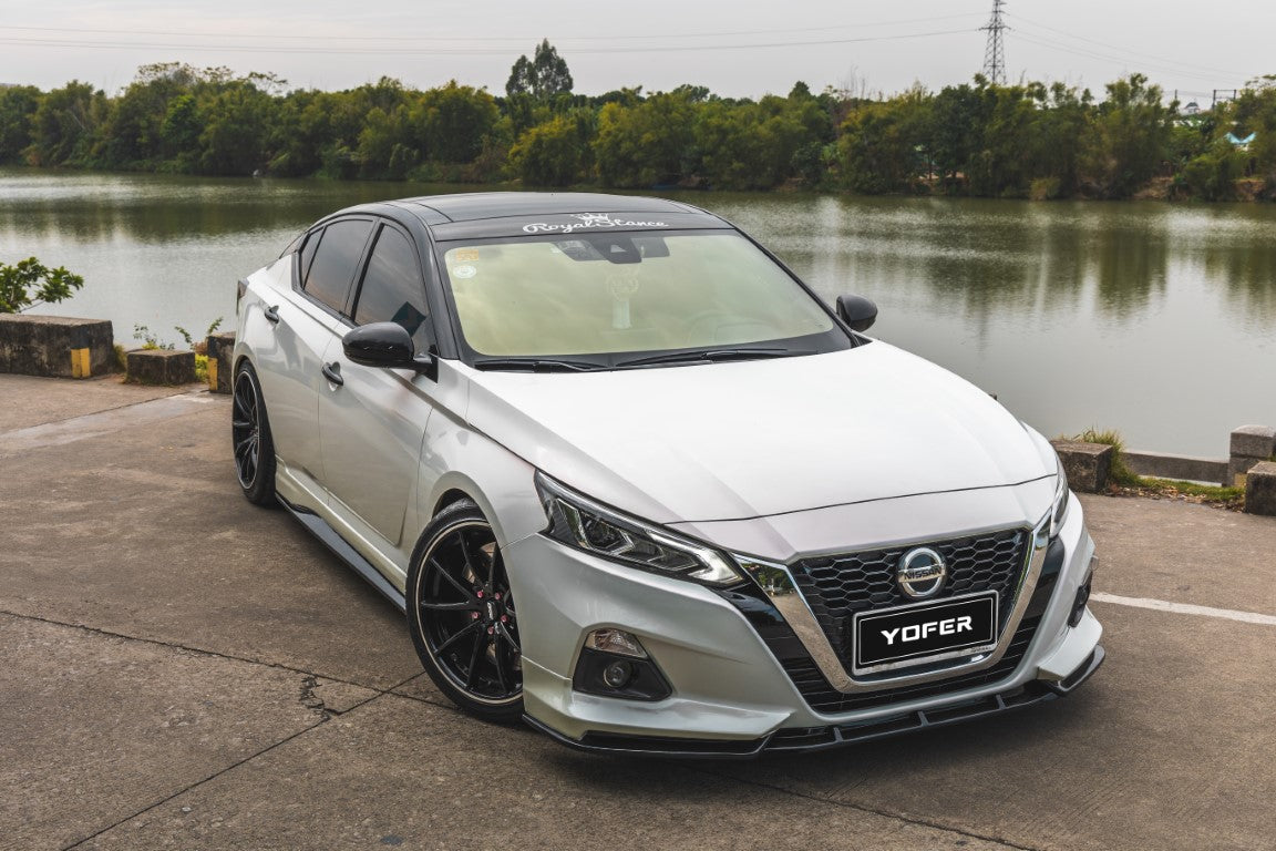 Nissan Altima L34 2019-2022 with Aftermarket Parts - Side Skirts PP from Yofer.co