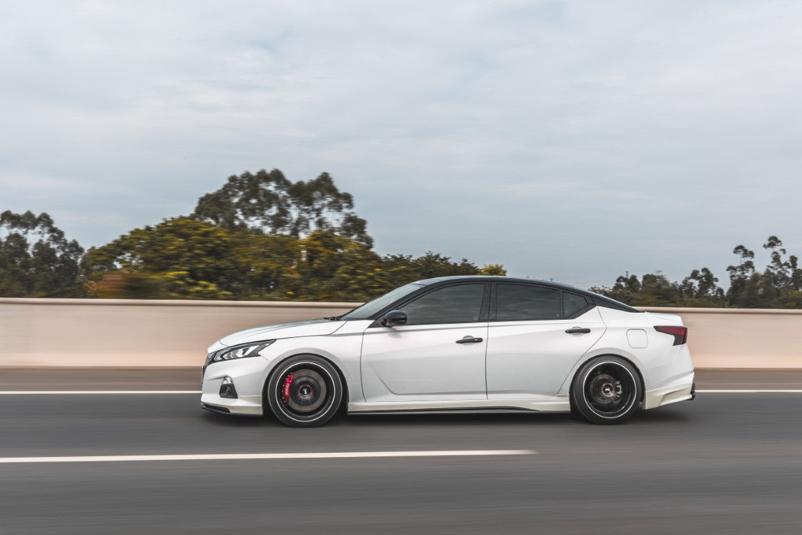 Nissan Altima L34 2019-2022 with Aftermarket Parts - Side Skirts PP from Yofer.co